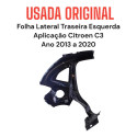 *folha Lateral Traseira Esquerda Citroen C3 2013/2020