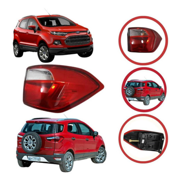 *lanterna Direita Ford Ecosport 2013 A 2017 Original 