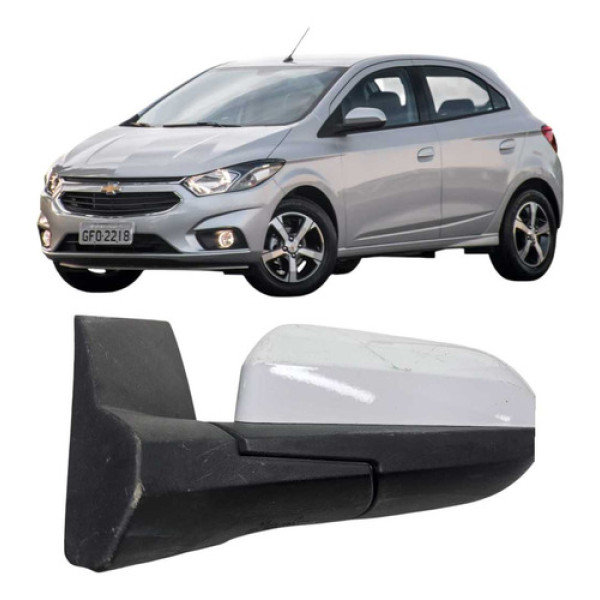 Retrovisor Elétrico Esquerdo Chevrolet Onix 2016/2019