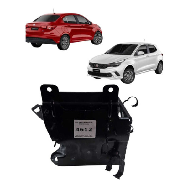 *suporte Bateria Fiat Argo Cronos Drive 1.0 3cc 2023     