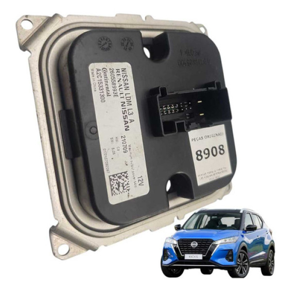 Reator Modulo Farol Full Led Nissan Sentra Kicks 2022 A 2024