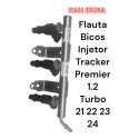 *flauta Bicos Injetor Tracker Premier 1.2 Turbo 21 22 23 24 