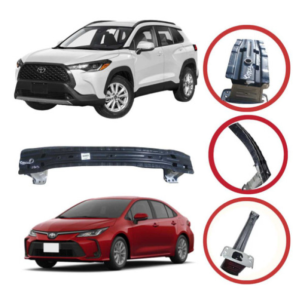 Alma Dianteira Toyota Corolla Cross Corolla Xei 2020 A 2024 