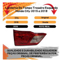 *lanterna Da Tampa Traseira Esquerda Honda City 2015 A 2018