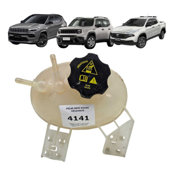 *reservatório Água Com Tampa Fiat Toro Jeep Renegade Compass