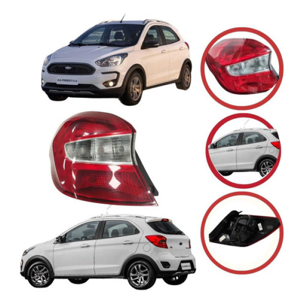 *lanterna Traseira Esquerda Ford Ka Hatch 2014 A 2021