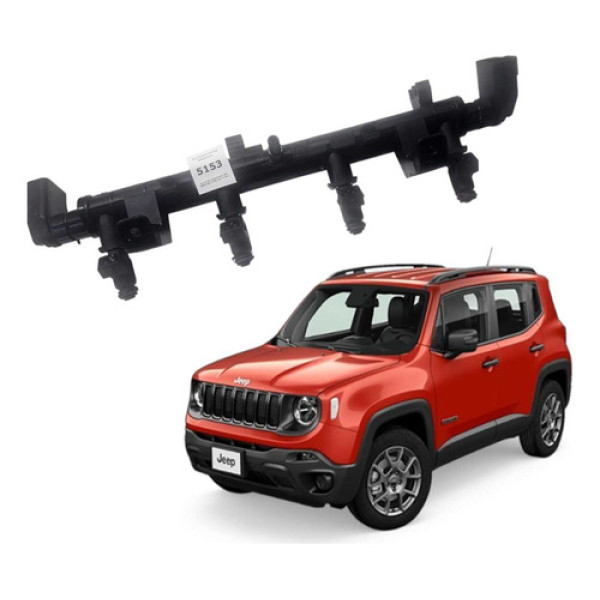 Flauta Com Bicos  Fiat Argo Cronos Toro Jeep Renegade 1.8 16