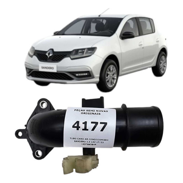 *tubo Cano Ar Condicionado Sandero 1.0 12v 17/22 165788384r