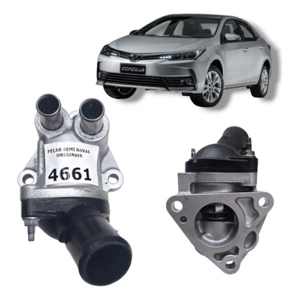Carcaça Da Válvula Termostática Corolla Xei 2016 17 18 2019