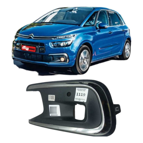 Moldura Farol De Milha C4 Picasso Esquerdo 2016 Semi Novo