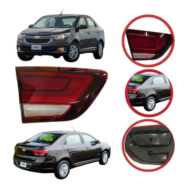 Lanterna Esquerda Tampa Chevrolet Cobalt 2017/2020 Original 