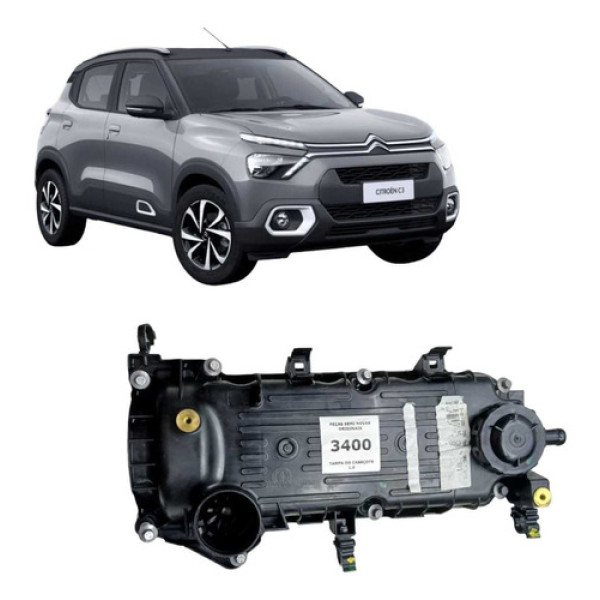 Tampa Válvula Do Cabeçote Citroen C3 1.0 2023/2024 Original 