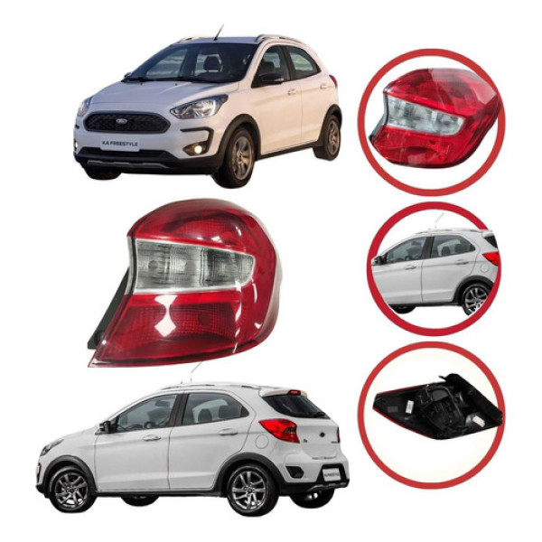 *lanterna Direita Ford Ka Hatch Ano 2019 A 2021