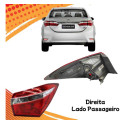 *lanterna Direita Sem Led Toyota Corolla 2015 A 2017