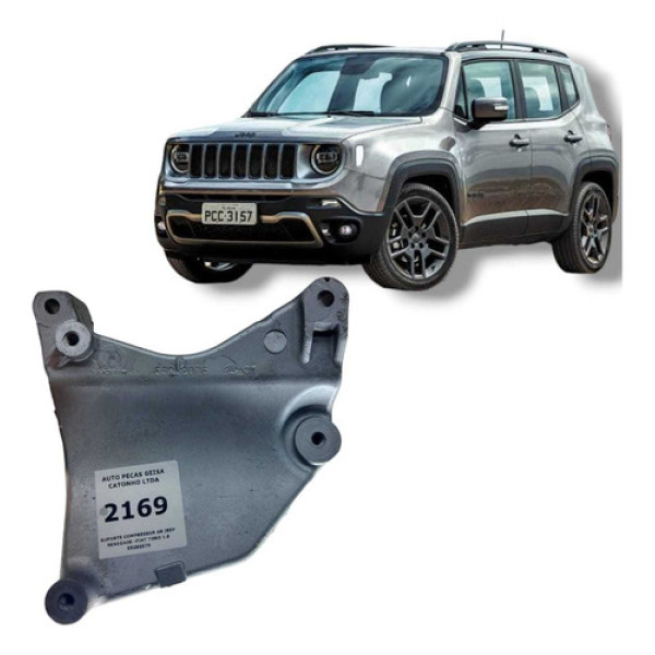 Suporte Compressor Ar Jeep Renegade E Fiat Toro 1.8 55282076