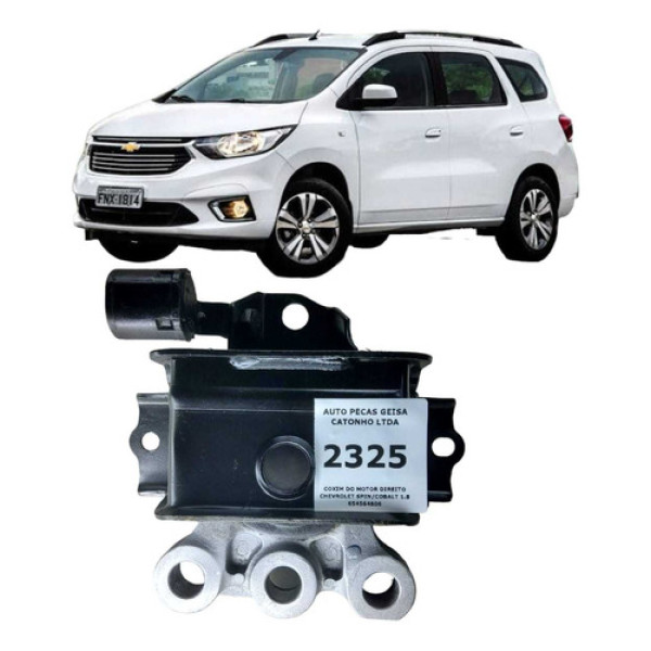 Coxim Do Motor Direito Chevrolet Spin/cobalt 1.8  654564806