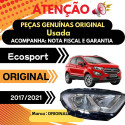 *farol Esquerdo Ecosport 2017 A 2021 Com Led E Com Projetor