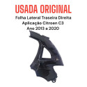 *folha Lateral Traseira Direita Citroen C3 2013/2020