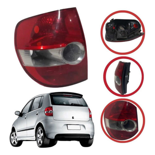 *lanterna Traseira Esquerda Volkswagen Fox 2004 A 2009