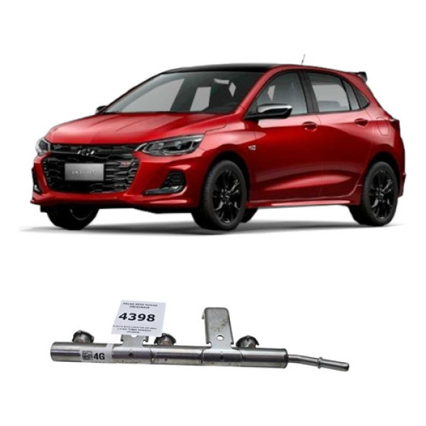 *flauta Bico Injetor Gm Onix 1.0 3cc Turbo 20 A 24 55496694