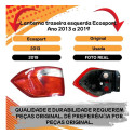 *lanterna Traseira Esquerda Ecosport  2013 A 2019