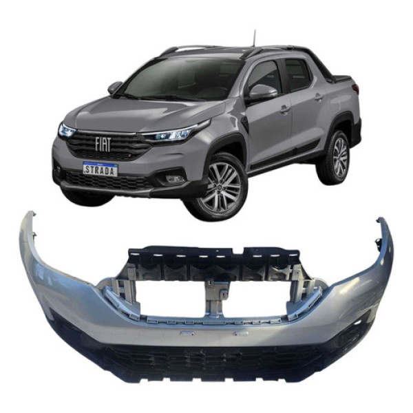 *para-choque Dianteiro Fiat Strada 2023 A 2024 