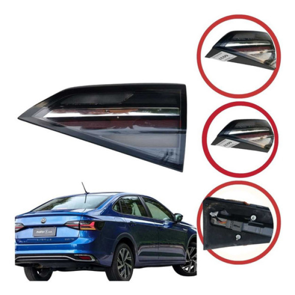 Lanterna Direita Da Mala Volkswagen Virtus 2023 2024