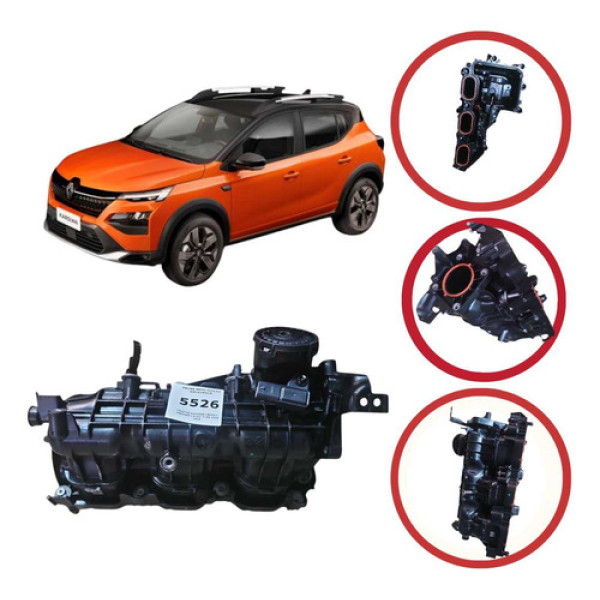 *coletor Admissão Renault Kardian 1.0 3cc Turbo 2024 2025