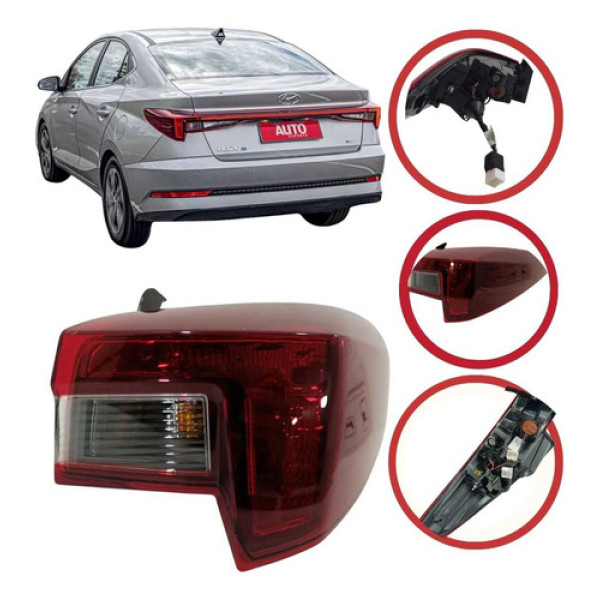 *lanterna Traseira Direita Led Hb20 Sedan 2023 2024 Original