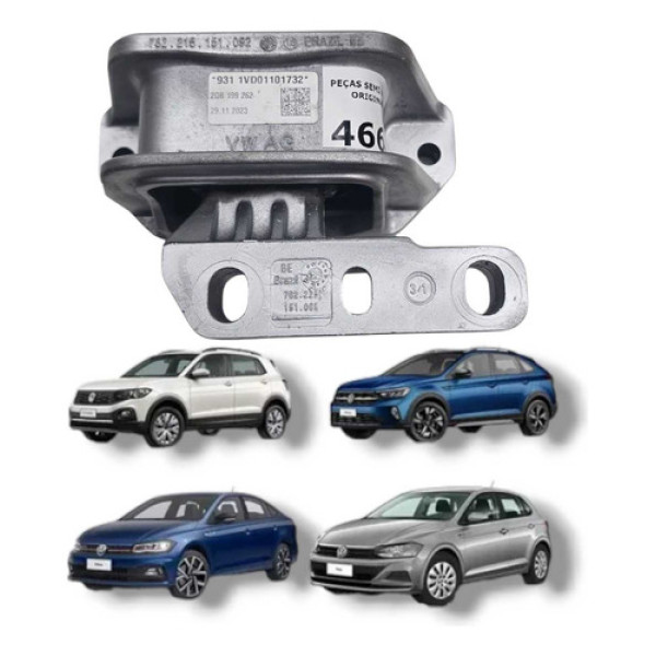 *coxim De Motor Direito  Nivus, Polo, T-cross, Virtus Tsi 